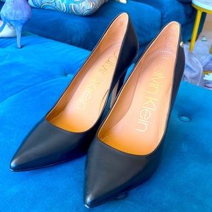 Calvin Klein black high heels